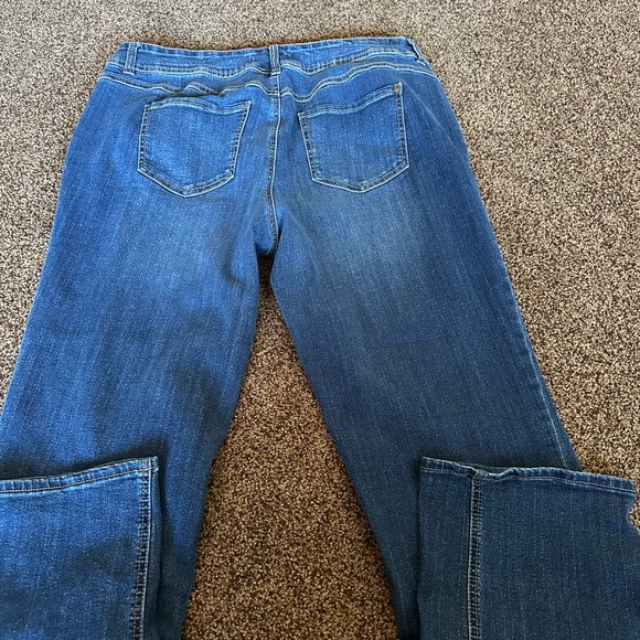 Cato Stylish Blue Straight Leg Women's Jeans - Picture 3 of 5